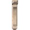 Ekena Millwork Legacy Arts and Crafts Smooth Bracket w/ Offset Brace, Douglas Fir, 5 1/2"W x 18"D x 30"H BKT0604X18X30LEC03SDF - alternate 2